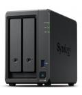 Servidor nas synology disk station ds725+ 4gb 2 bahias gigabit ethernet