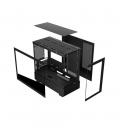 Caja ordenador gaming keep out xc - 301 glass matx argb cristal templado negro