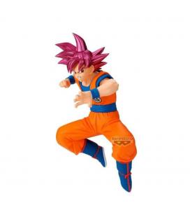 Figura banpresto dragon ball super match makers super saiyan god son goku 12cm