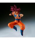 Figura banpresto dragon ball super match makers super saiyan god son goku 12cm