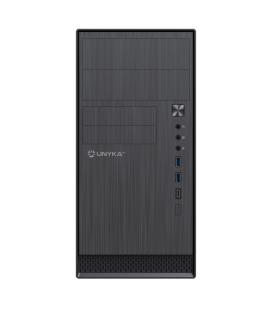 Caja ordenador unykach aero c12 matx negra