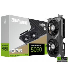 Tarjeta Gráfica ZOTAC GAMING GeForce RTX 5060 Twin Edge OC 8GB GDDR7 Reflex 2 RTX AI DLSS4