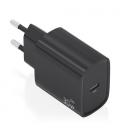 Cargador de pared gan aisens a110-0951/ 1xusb tipo-c/ 30w/ negro