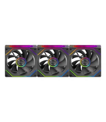 Pack 3 ventiladores invertidos mars gaming mf-linkfinitykit2r/ 12cm/ argb