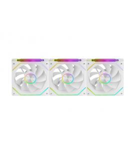 Pack 3 ventiladores invertidos mars gaming mf-linkfinitykit2r/ 12cm/ argb/ blancos