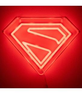 Luz de neón led para montaje en pared paladone superman