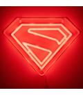 Luz de neón led para montaje en pared paladone superman
