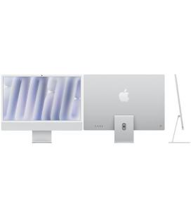 Apple imac 24' retina 4,5k / m4 10-core cpu/ 16gb/ 256gb ssd/ 10-core gpu/ cristal nanotexturizado/ plata