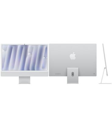 Apple imac 24' retina 4,5k / m4 10-core cpu/ 16gb/ 256gb ssd/ 10-core gpu/ cristal nanotexturizado/ plata