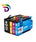 Tinta compatible dayma para hp n963 xl cian - chip antiactualizacion - 1.600 pag.