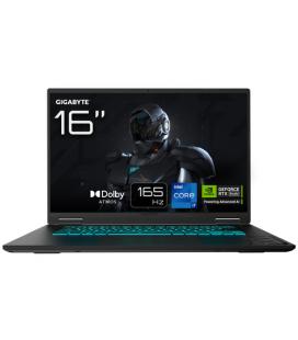 GIGABYTE GAMING A16 Portátil – 16", 165Hz WUXGA, Intel Core i7-13620H, RTX 5050, 16GB DDR5 5200MHz, SSD Gen4 de 1TB, DOS, Garant