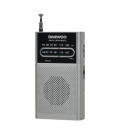 Radio portátil daewoo dw1027/ plata