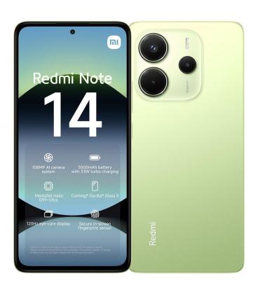 Movil xiaomi redmi note 14 8 - 256gb verde