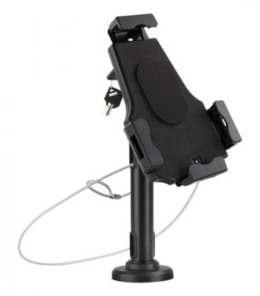 Soporte de mesa/pared para smartphone/tablet tooq tqtds0812/ antirrobo/ negro