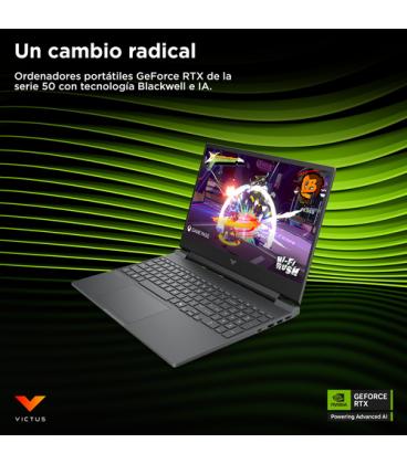 HP Victus Gaming Laptop 15-fa2708ns Intel® Core™ i5 i5-13420H Portátil 39,6 cm (15.6") Full HD 16 GB DDR4-SDRAM NVIDIA GeForce R