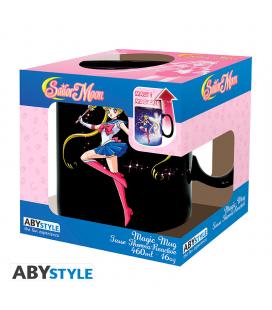 Taza termica abystyle sailor moon sailor & chibi
