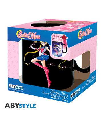 Taza termica abystyle sailor moon sailor & chibi