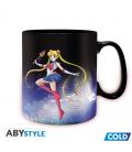 Taza termica abystyle sailor moon sailor & chibi