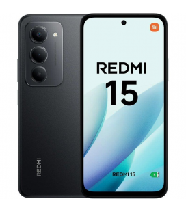 Smartphone xiaomi redmi 15 6gb/ 128gb/ 6.9'/ negro