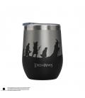 Taza térmica de viaje cinereplicas el señor de los anillos la comunidad del aniillo