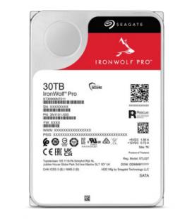 Disco duro interno hdd seagate ironwolf pro nas st30000nt011 30tb 3.5 pulgadas 7200rpm - 512mb - sata 600