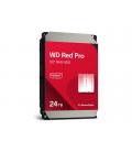 Disco duro interno hdd wd western digital nas red pro wd240kfgx 24tb 3.5 pulgadas sata 6gb - s 7200rpm 512mb