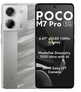 Xiaomi Poco M7 Pro 5G 12GB/512GB plateado