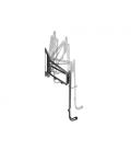 Soporte de pared orientable equip vesa hasta 70 pulgadas 600x400 max 35kg
