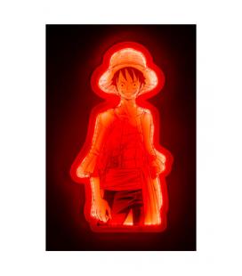 Mural lampara neon teknofun madcow entertainment one piece luffy 30 cm