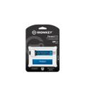 Memoria usb 3.2 kingston 64gb ironkey keypad 200