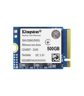 Disco duro interno ssd kingston nv3 500gb m.2 nvme pcie 4.0