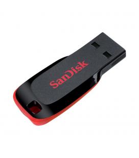 Memoria usb 2.0 sandisk 16gb cruzer blade rojo
