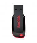 Memoria usb 2.0 sandisk 16gb cruzer blade rojo