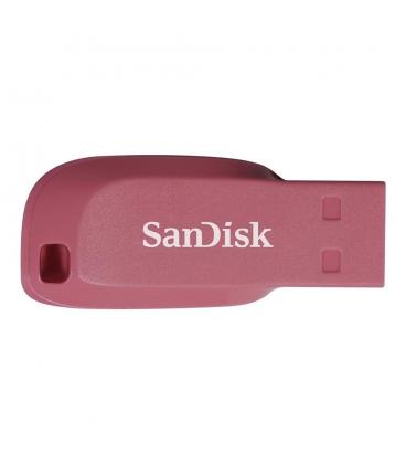 Memoria usb 2.0 sandisk 32gb cruzer blade rosa electrico