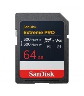 Tarjeta memoria secure digital sdxc 64gb sandisk extreme pro v90 clase 10 uhs - ii u3