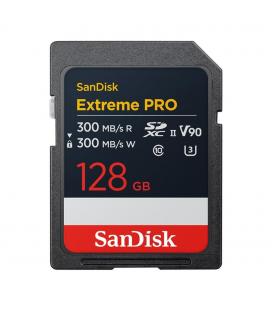 Tarjeta memoria secure digital sdxc 128gb sandisk extreme pro v90 clase 10 uhs - ii u3
