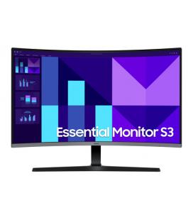 Monitor profesional curvo samsung essential s3 s39gd s32d396gau 32'/ full hd/ multimedia/ negro y plata