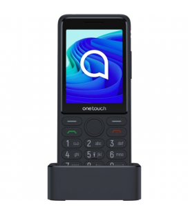 Teléfono móvil tcl one touch 4042s para personas mayores/ 4g/ gris oscuro