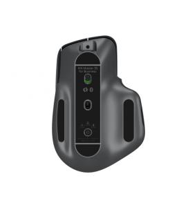 Ratón ergonómico inalámbrico por bluetooth logitech mx master 3s for business/ batería recargable/ hasta 8000 dpi/ grafito