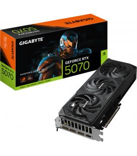 Tarjeta Gráfica Gigabyte GeForce RTX 5070 WINDFORCE OC SFF 12GB GDDR7 Reflex 2 RTX AI DLSS4