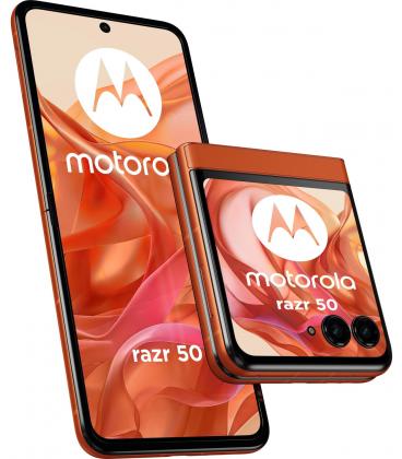 Motorola razr 50 17,5 cm (6.9") SIM doble Android 14 5G USB Tipo C 8 GB 256 GB 4200 mAh Naranja