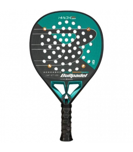 Pala de pádel bullpadel hack 04 hybrid 2025 (paquito navarro)/ verde