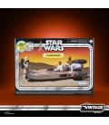 Figura hasbro star wars landspeeder & luke skywalker (tatooine)