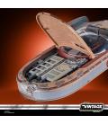 Figura hasbro star wars landspeeder & luke skywalker (tatooine)