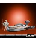 Figura hasbro star wars landspeeder & luke skywalker (tatooine)