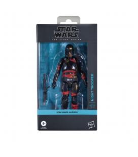 Figura hasbro star wars the black series ahsoka night trooper