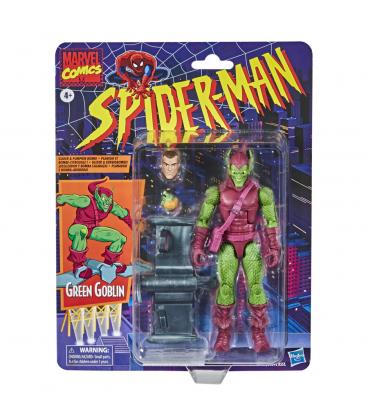 Figura hasbro marvel comics spider - man green goblin