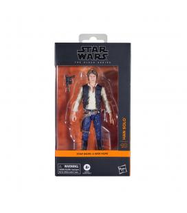 Figura hasbro star wars the black series a new hope han solo