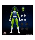 Figura hasbro marvel legends series retro fantastic four she hulk