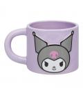 Taza con relieve paladone hello kitty kuromi